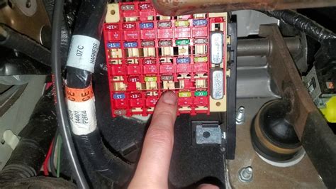 Ford e350 starter relay location